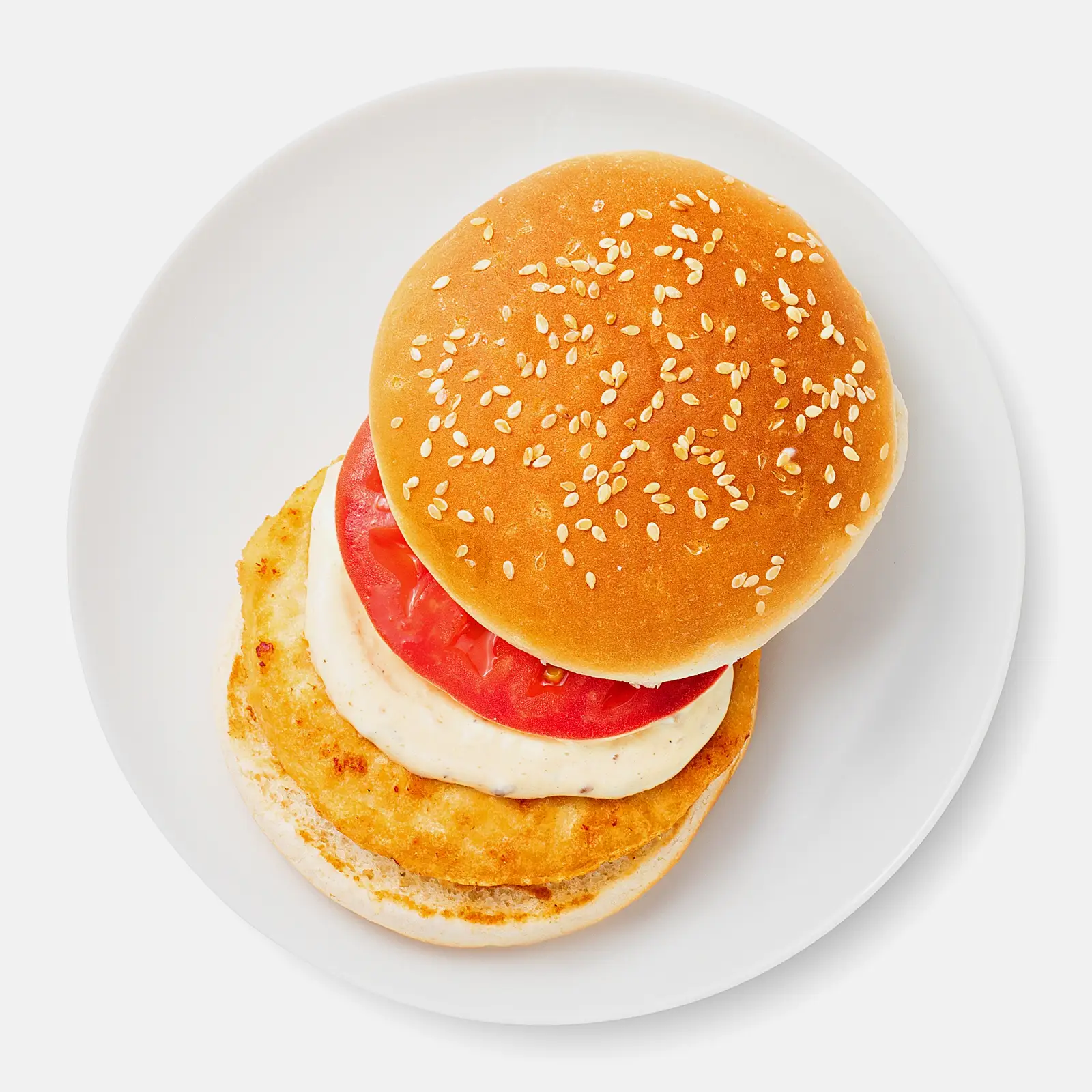 Изображение товара Чикенбургер с грибами и сливочным соусом 150г Мираторг Трио-Инвест