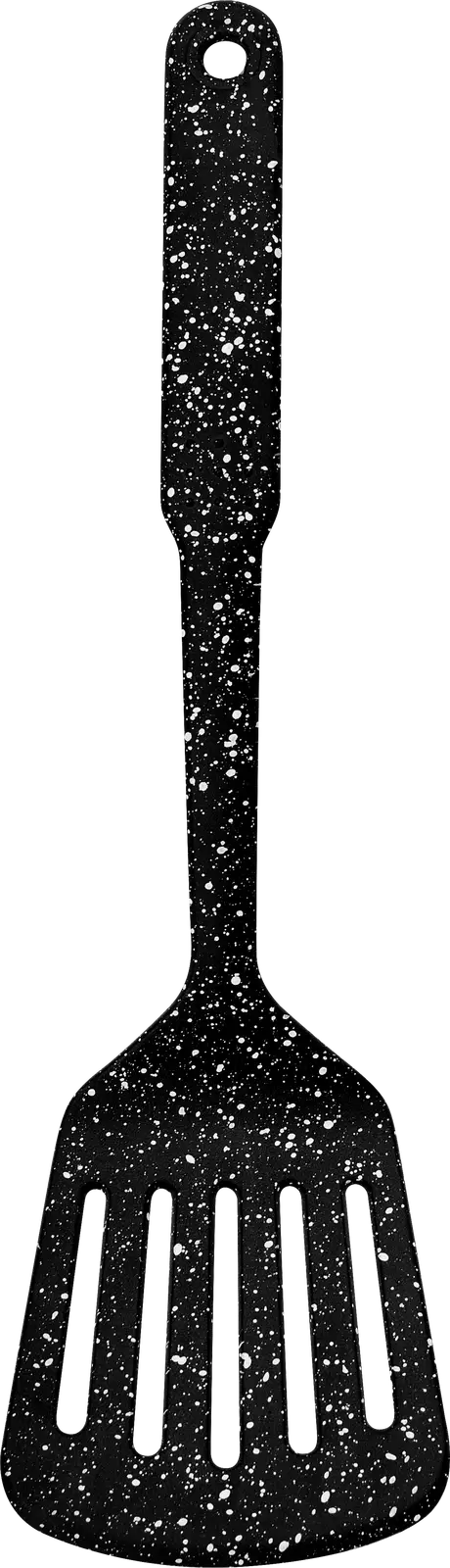 Изображение товара Лопатка кухонная Флорин Marble/Pesto с прорезями из нейлона