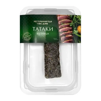 Изображение товара Филе тунца желтоперого маринованное татаки 200г 