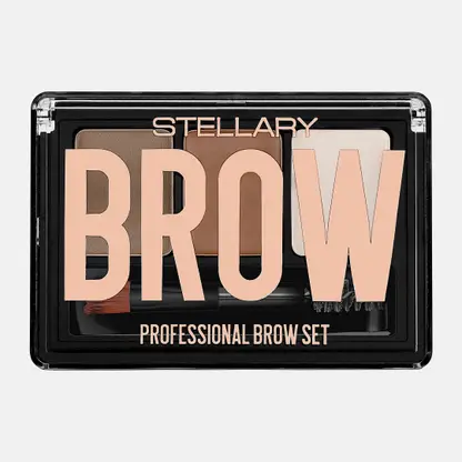 Набор для бровей тон 01 Blond Stellary