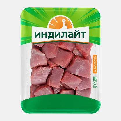 Гуляш из филе бедра индейки Индилайт 300г