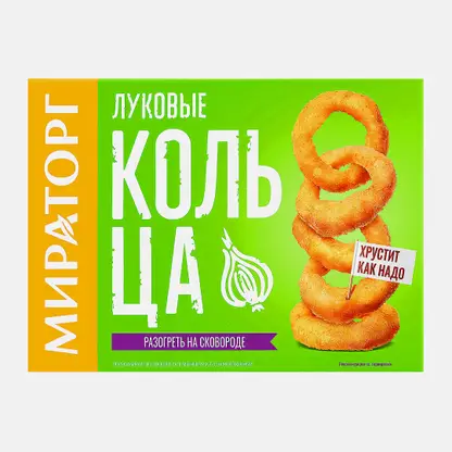 Кольца луковые Мираторг 250г