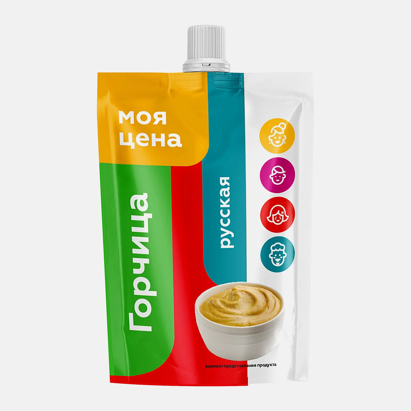 Изображение товара Горчица Русская Моя цена 150г