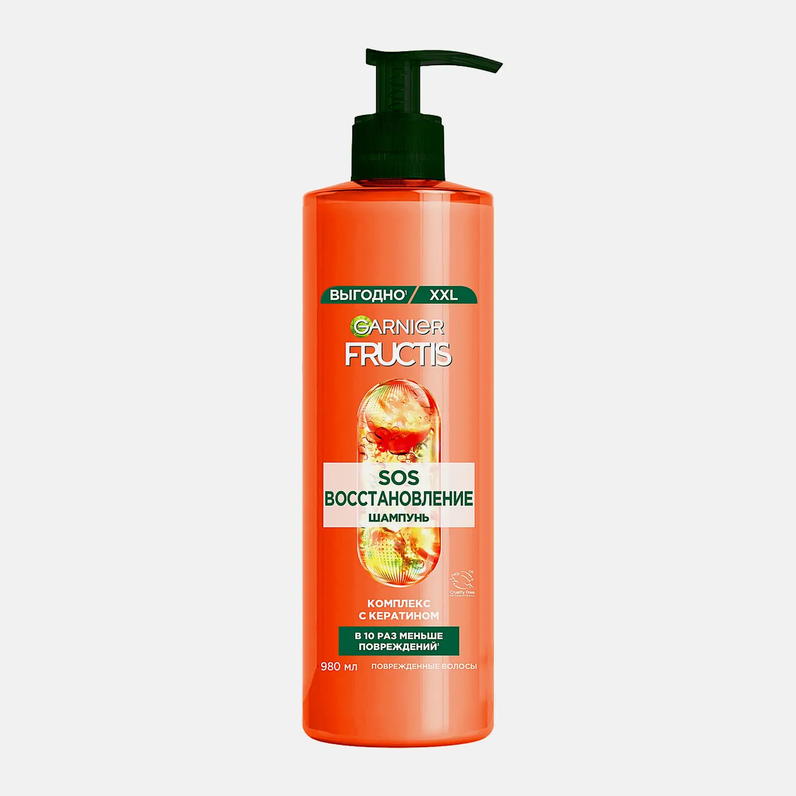 Шампунь для волос Sos Восстановление Fructis 980мл