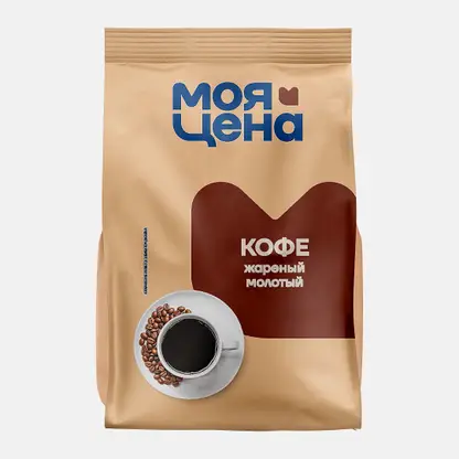 Кофе молотый натуральный Моя цена 100г в ассортименте
