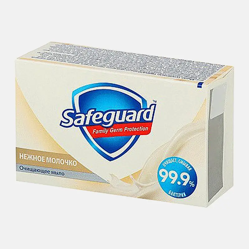 Туалетное мыло Нежное молочко Safeguard 100г
