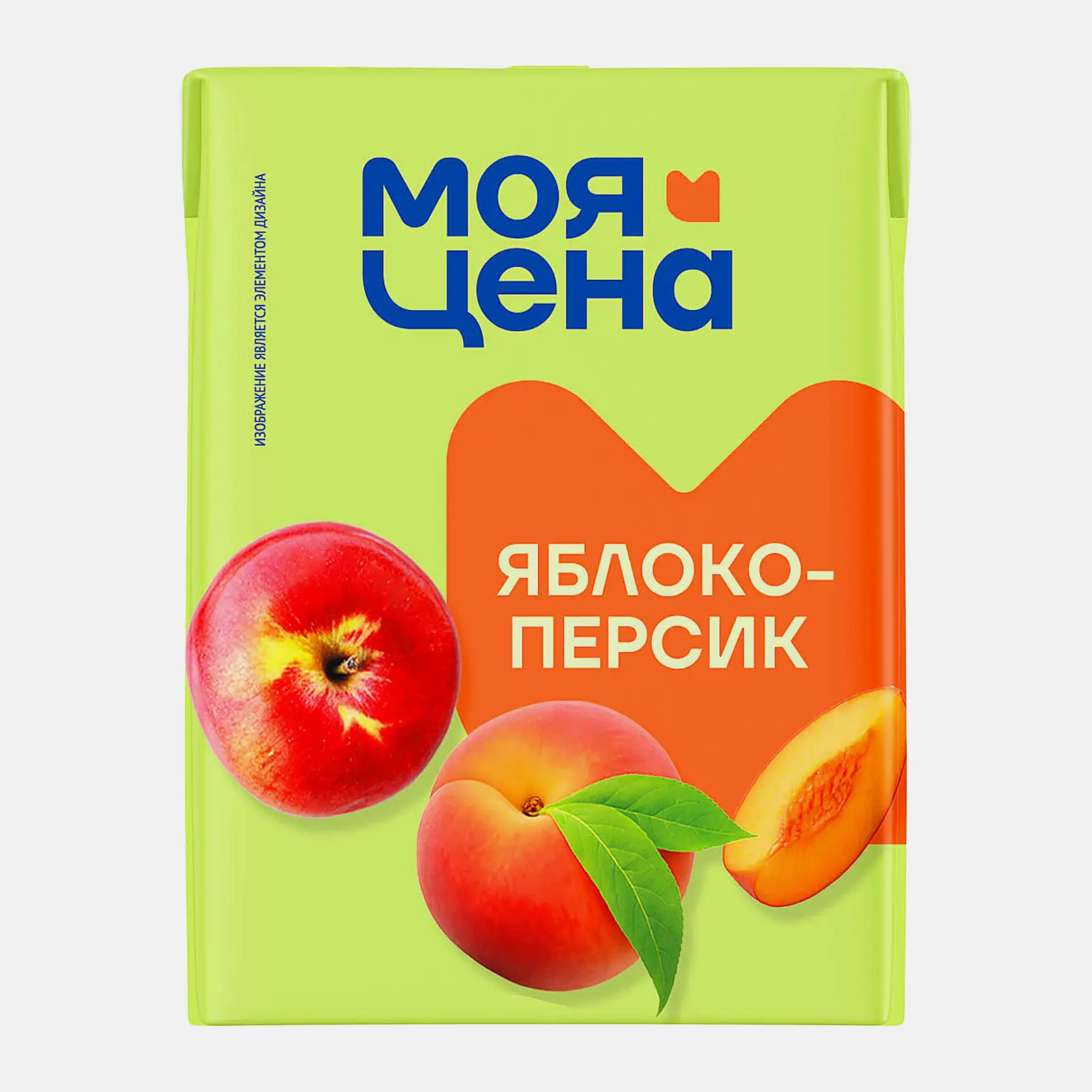 Напиток Моя цена Яблочно-персиковый 200мл