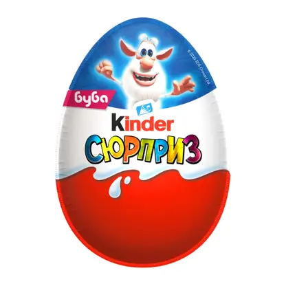 Изображение товара Шоколадное яйцо для девочек Kinder 20г в ассортименте