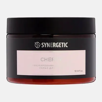 Скраб для тела парфюмированный Вишня Synergetic 300мл