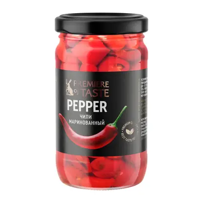 Изображение товара Перец Чили нарезанный Premiere of Taste 350г