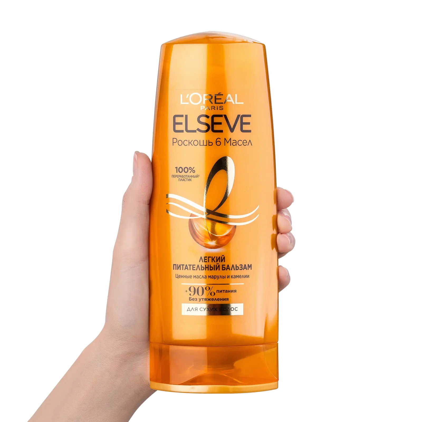 Бальзам L’Oréal Paris Elseve легкий питательный роскошь кокосового масла для тонких сухих волос 400мл