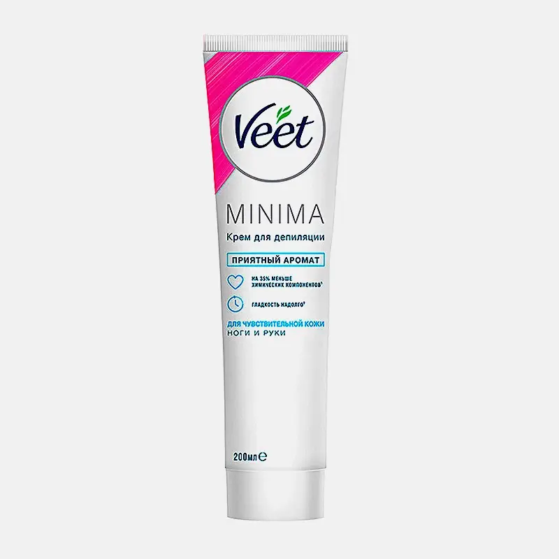 Крем для депиляции Veet Minima для чувствительной кожи 200мл