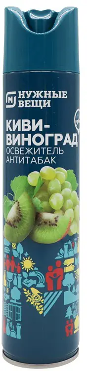 Освежитель воздуха Магнит Нежная фрезия/Ванильный уют/Киви-Виноград 300мл в ассортименте