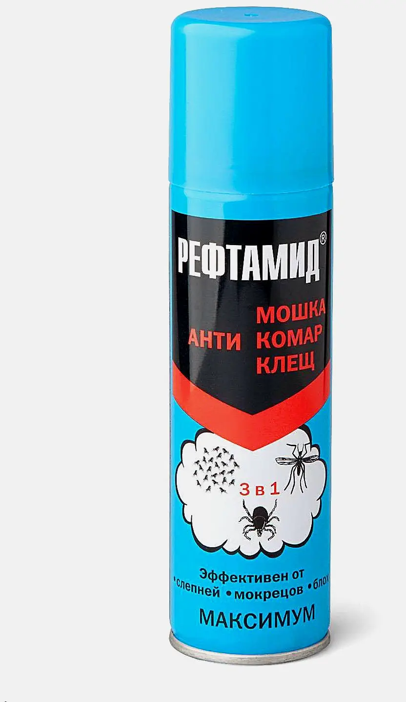 Изображение товара Репеллентное средство Рефтамид Maximum 147 мл для защиты от насекомых