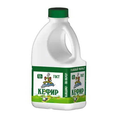 Изображение товара Кефир Кубанский молочник 2.5% 720г