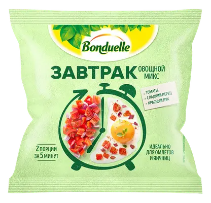 Изображение товара Овощная смесь Бондюэль с томатами замороженная 200г