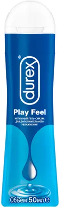 Изображение товара Гель-смазка Durex Play Feel 50 мл водная для повышения чувствительности