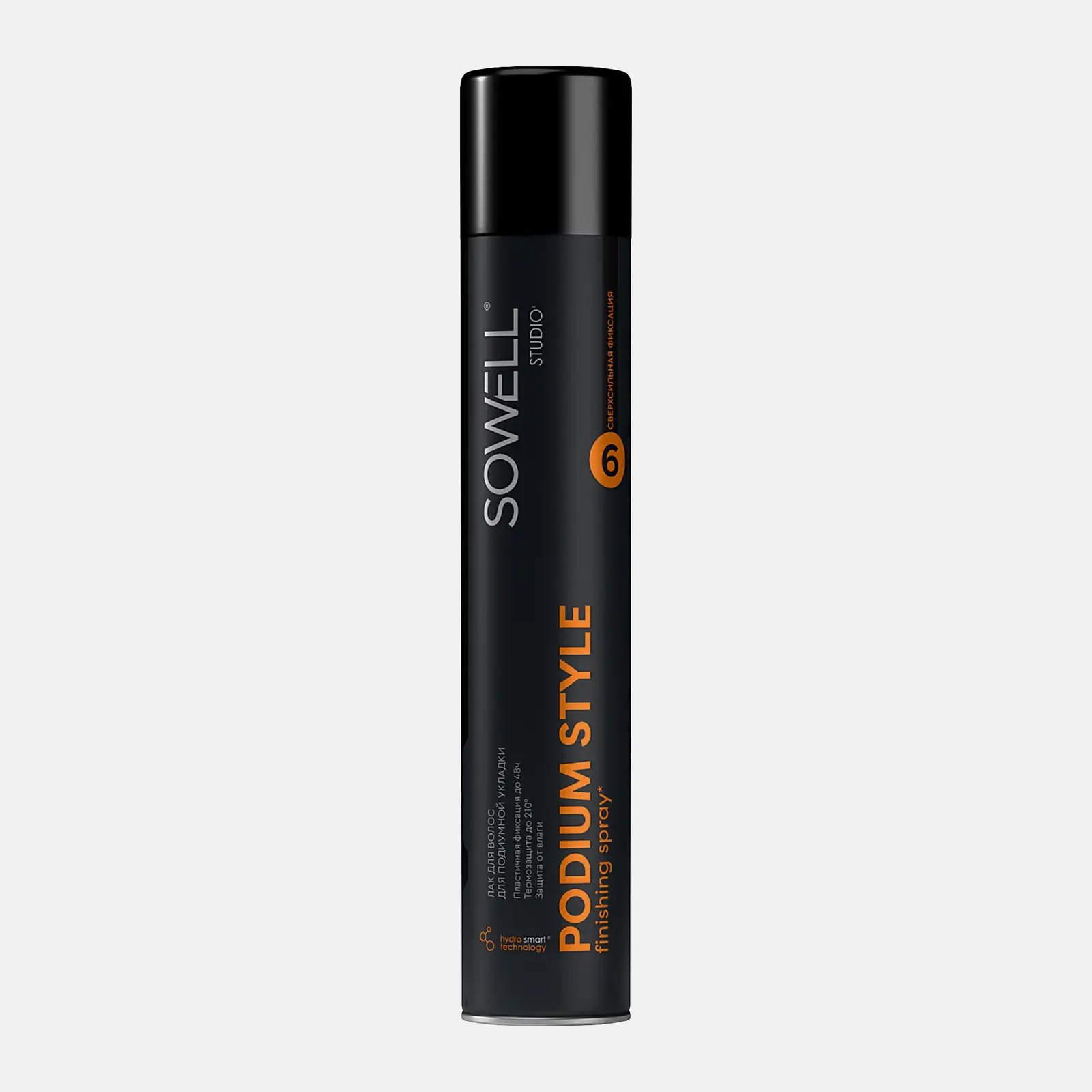 Лак для подиумной укладки волос Podium Style Sowell 400мл