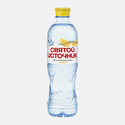 Вода питьевая Святой источник Лимон негазированная 500мл