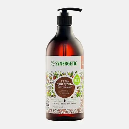 Гель Synergetic Натуральный кофе и лайм 750мл