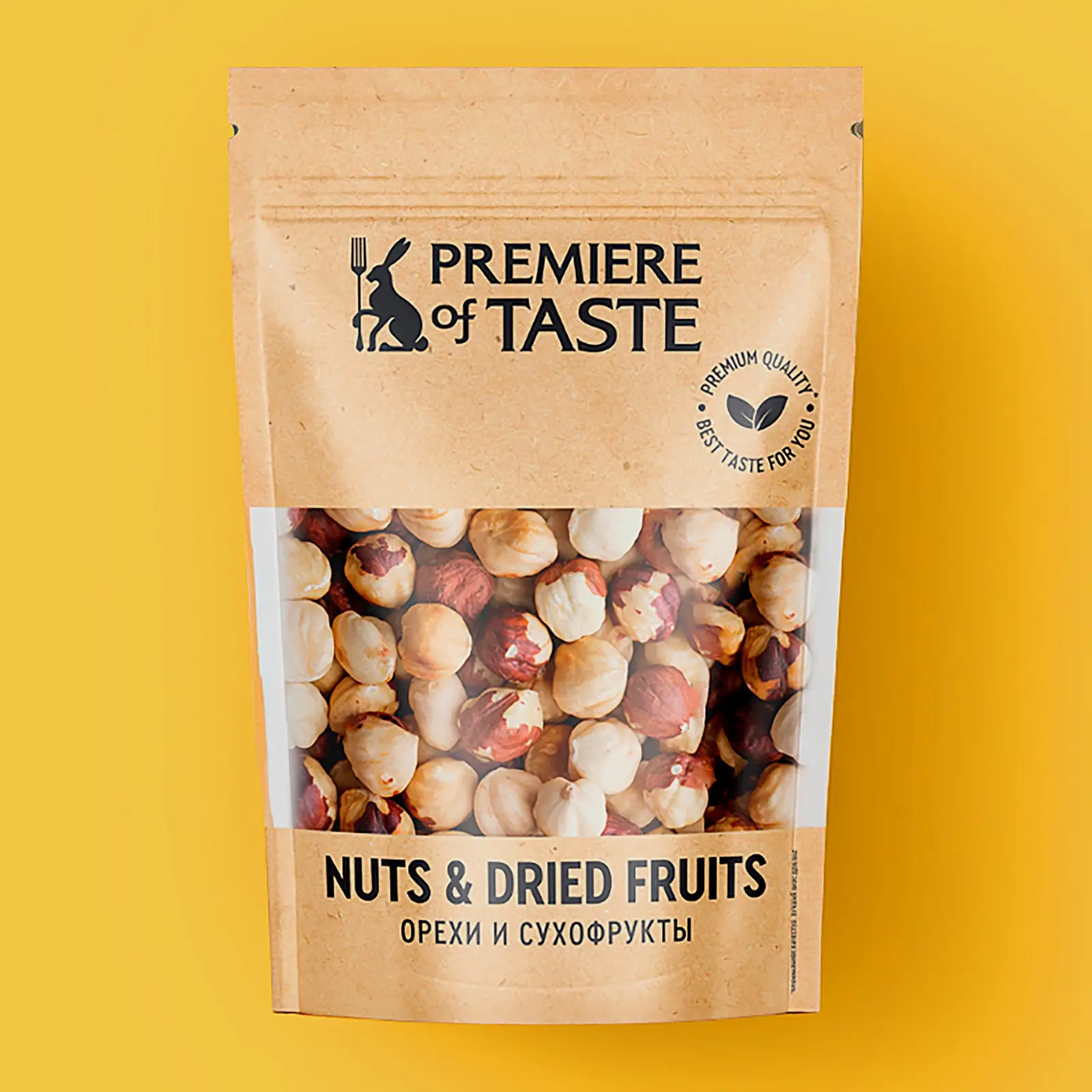 Фундук натуральный Premiere of Taste 150г Фундук натуральный Premiere of Taste 150г