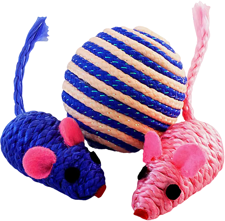 Набор игрушек Triol для кошек в ассортименте