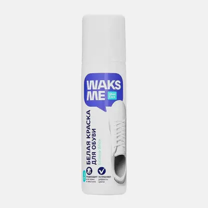 Краска для обуви Waks Me Extreme White 75мл