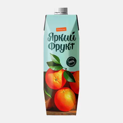 Сок Яркий фрукт апельсиновый Prisma 1л