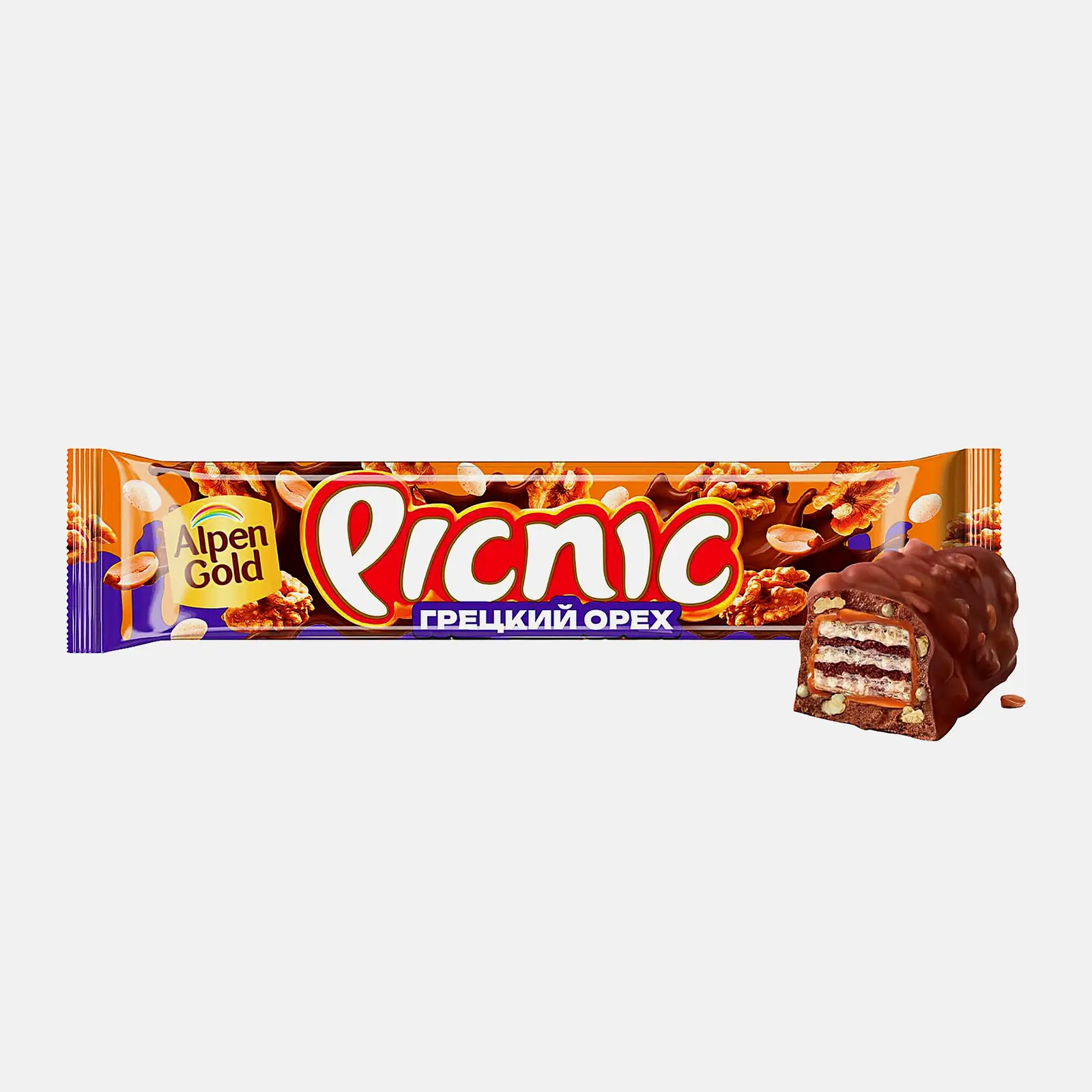 Изображение товара Шоколадный батончик Picnic 52г