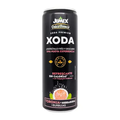 Изображение товара Газированный напиток Jumex Xoda с соком грейпфрута 355 мл Изображение товара Газированный напиток Jumex Xoda с соком грейпфрута 355 мл