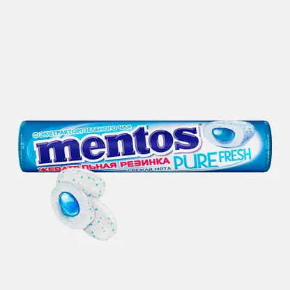 Жевательная резинка Pure Fresh Свежая мята Mentos 16г