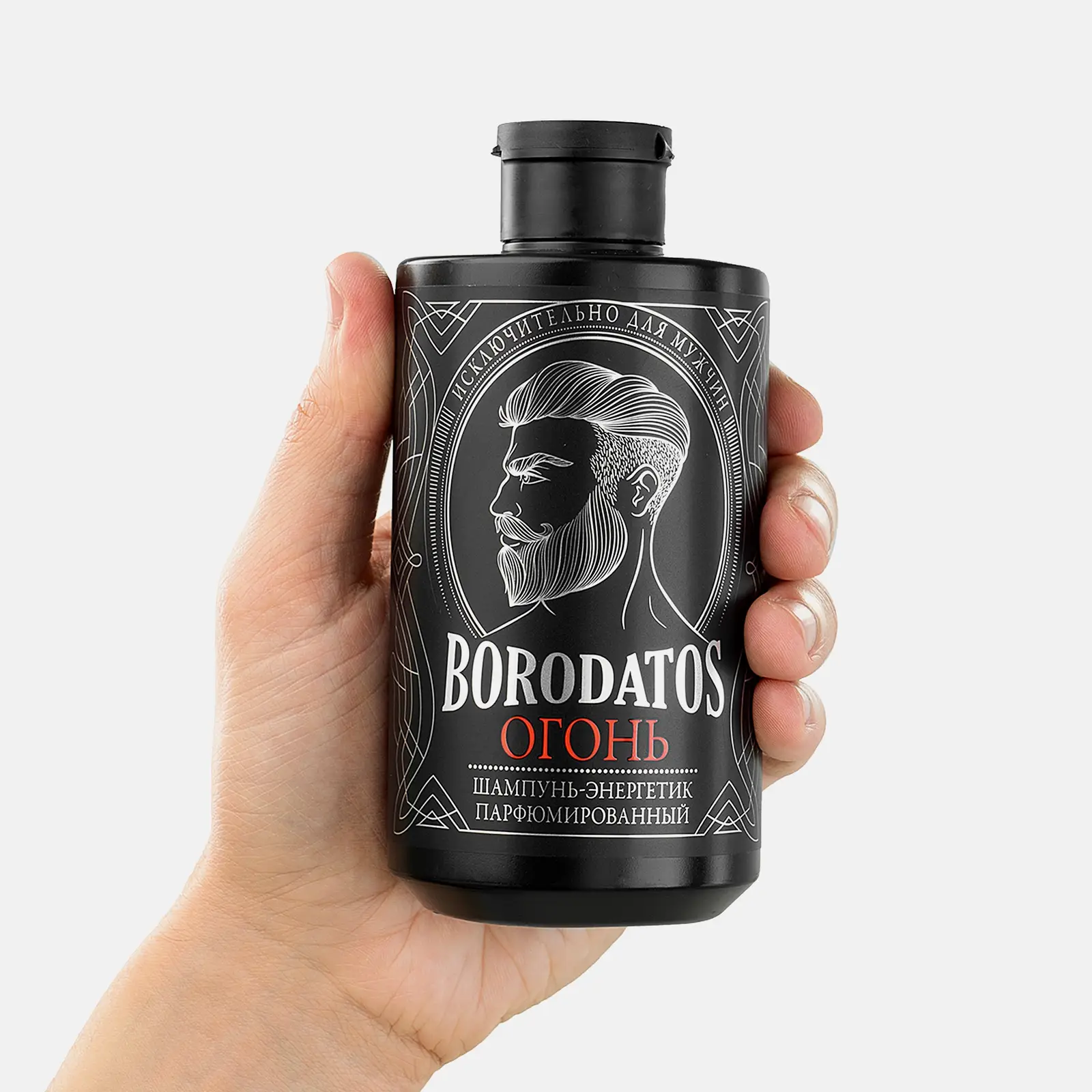 Шампунь-энергетик Borodatos Огонь 400мл