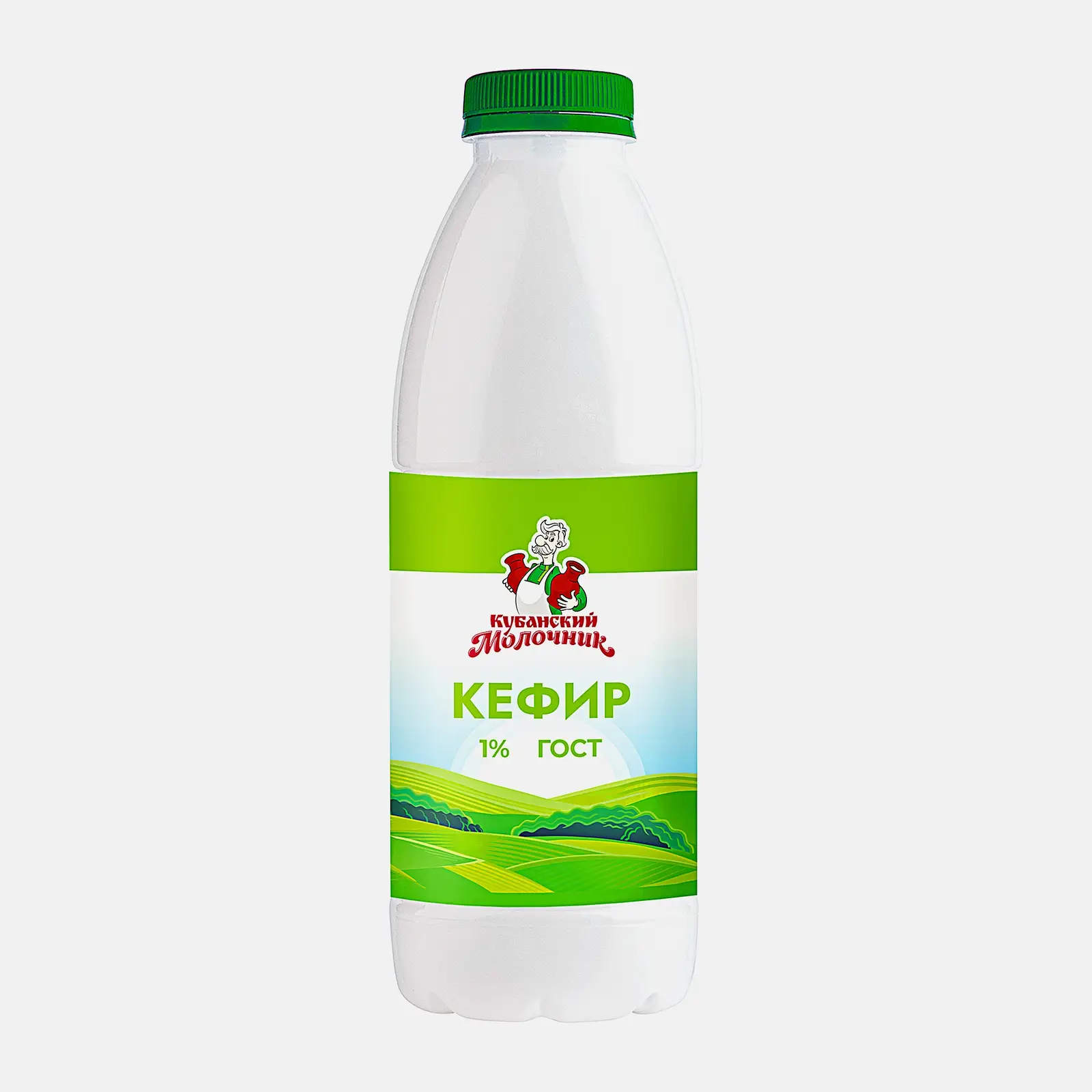 Кефир Кубанский молочник 1% 900мл
