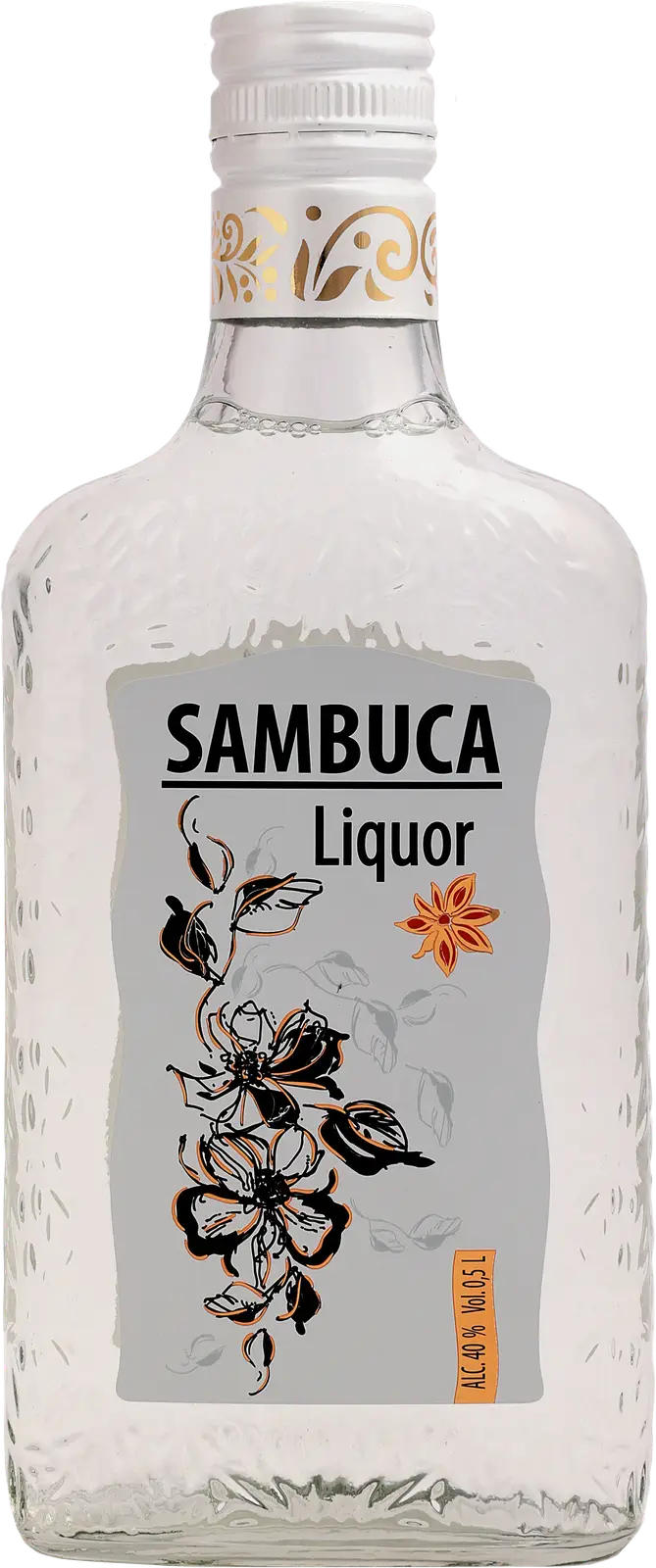 Изображение товара Ликер Sambuca крепкий 40% 500мл в стеклянной бутылке