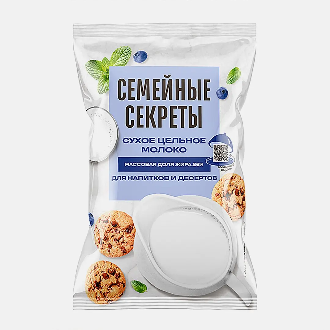 Изображение товара Молоко сухое цельное Магнит 200г натуральный продукт для выпечки и напитков