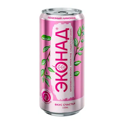 Изображение товара Напиток Эконад Лимонад Счастье 330мл