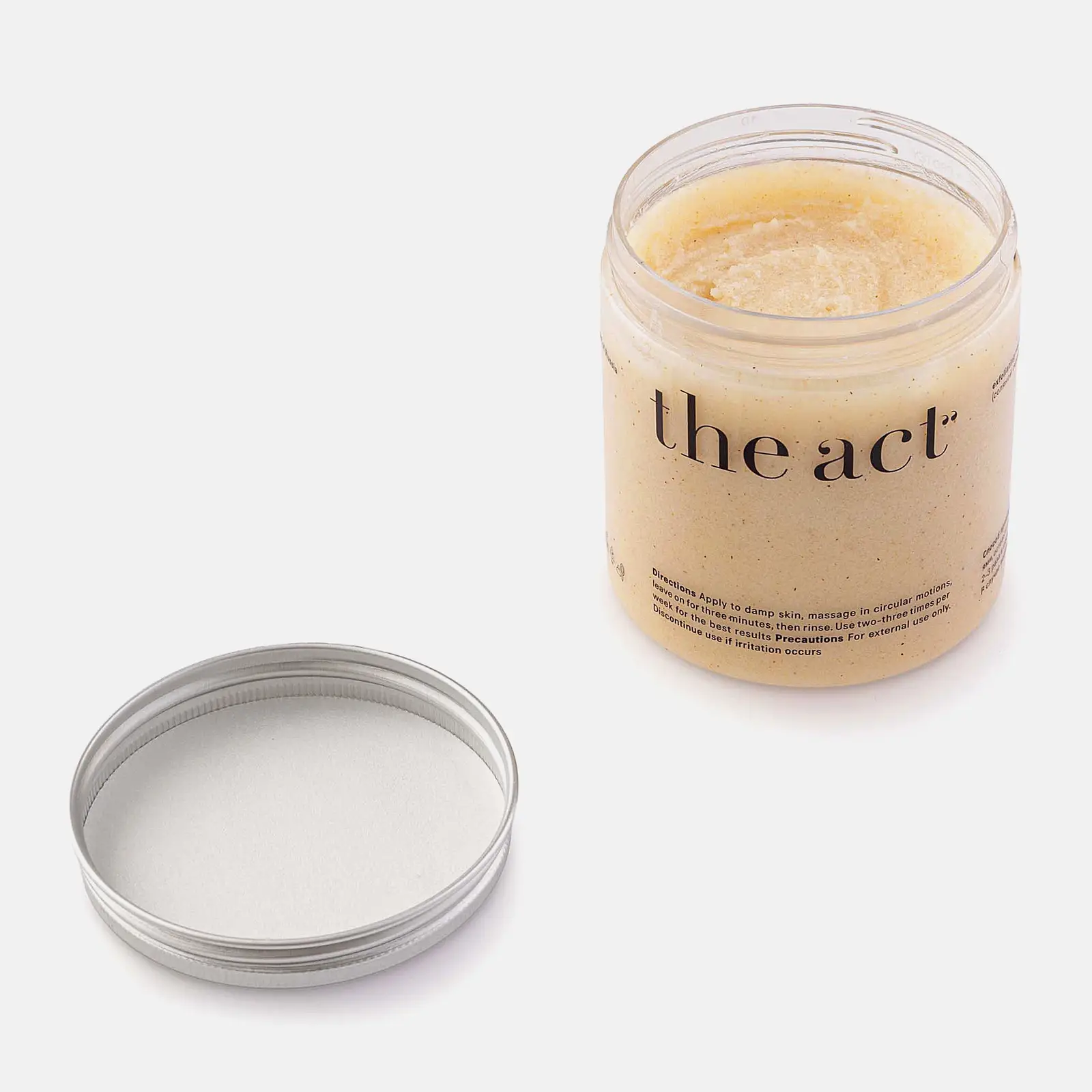 Скраб-бальзам для тела The Act соляной Кокос 300г