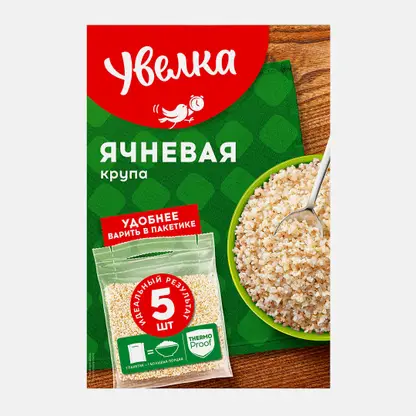 Крупа Увелка Ячневая 5пак*80г