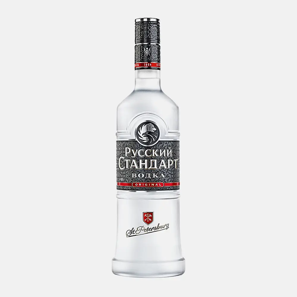 Изображение товара Водка Русский Стандарт 40% 500мл - элитный напиток из России