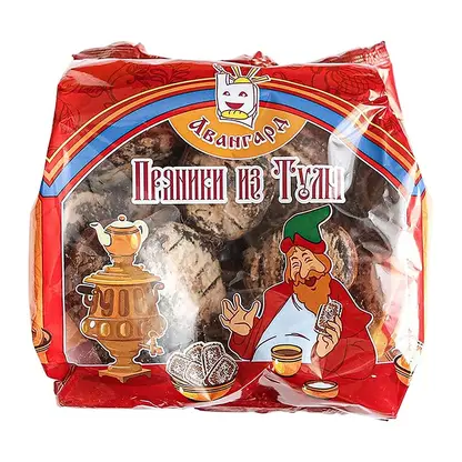 Изображение товара Пряники Авангард с шоколадным вкусом 450г - традиционные тульские пряники