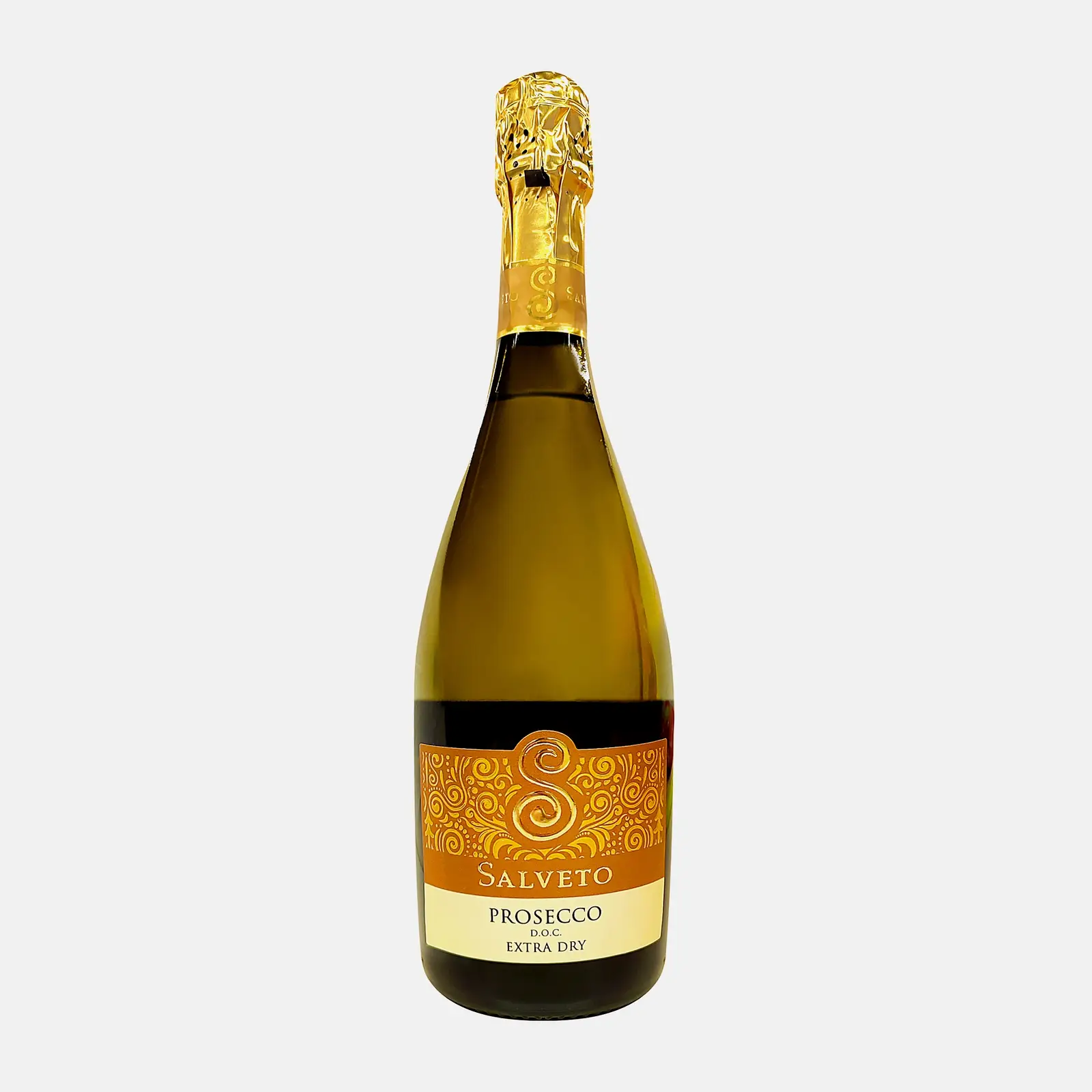Вино игристое Salveto Prosecco белое брют 11% 750мл