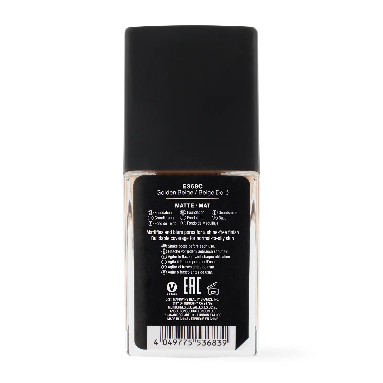 Тональная основа Wet N Wild Focus Foundation E368C 