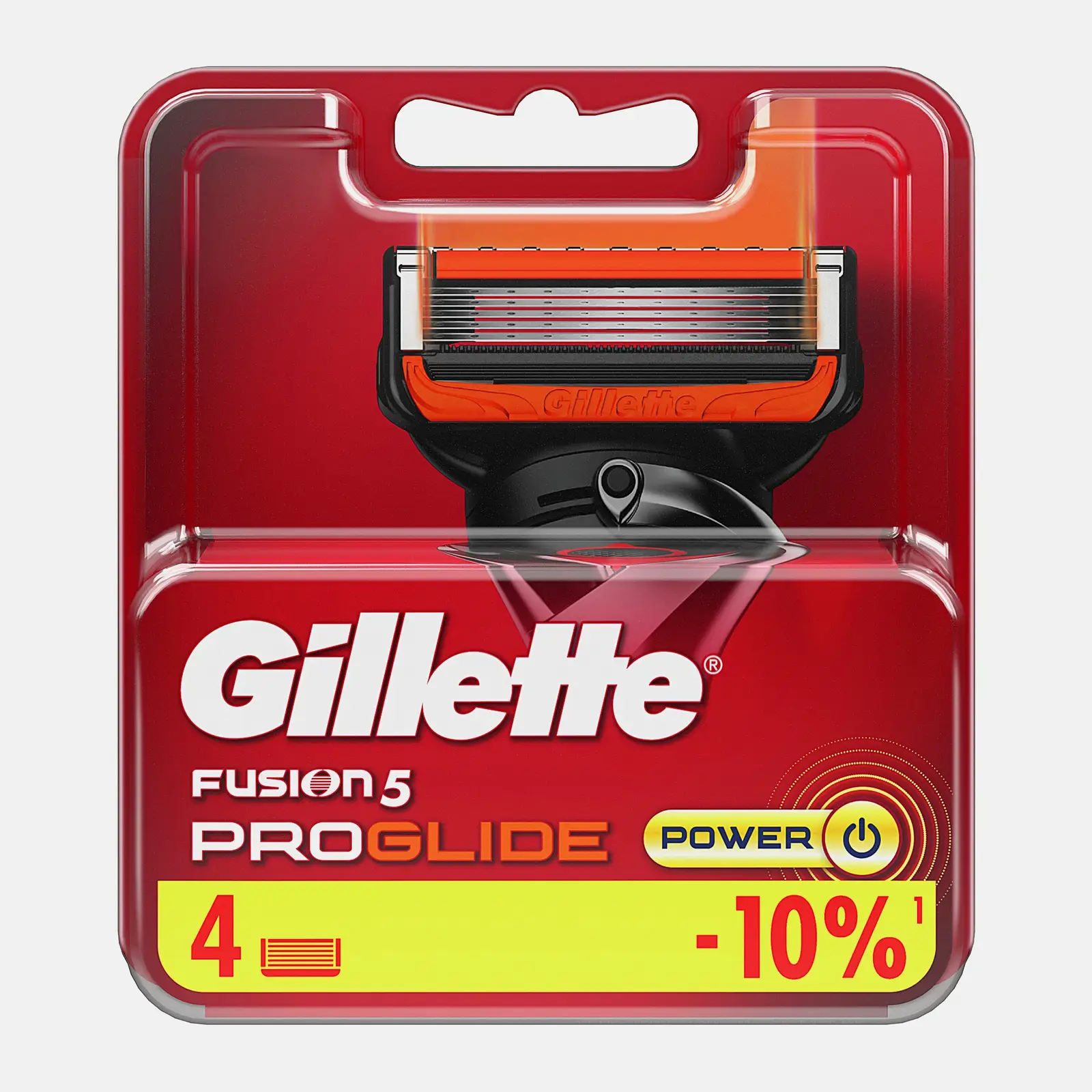 Кассеты для бритья Gillette Fusion Proglide Power 4шт