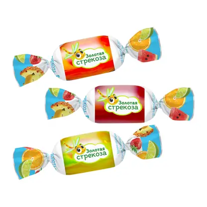 Изображение товара Конфеты желейные Золотая стрекоза