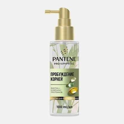 Средство для укреления волос Pantene Pro-V Miracles Пробуждение корней с кофеином и биотином 100мл