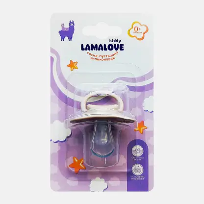 Соска-пустышка Lamalove 18660 силиконовая 0+