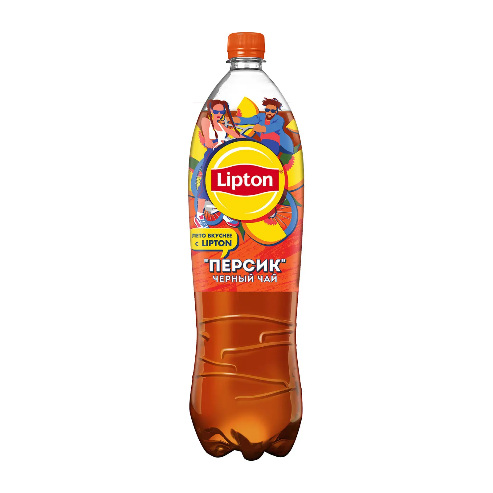 Чай черный Lipton Ice Tea Персик 1.5л — в каталоге на сайте сети Магнит |  Краснодар