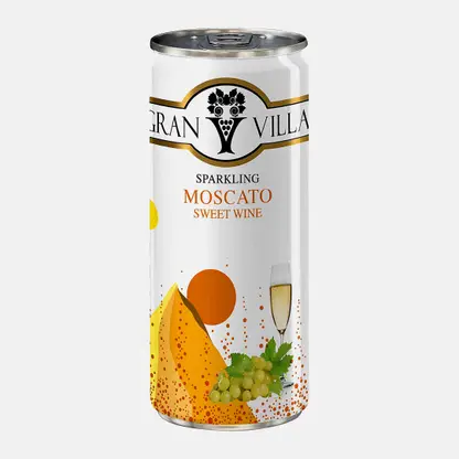 Вино игристое Gran Villa Moscato белое сладкое 10% 250мл