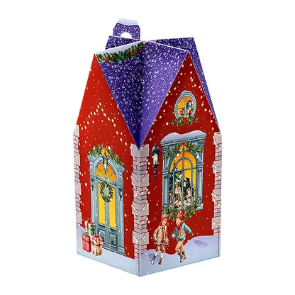 Изображение товара Новогодний Замок с кондитерскими изделиями 1кг