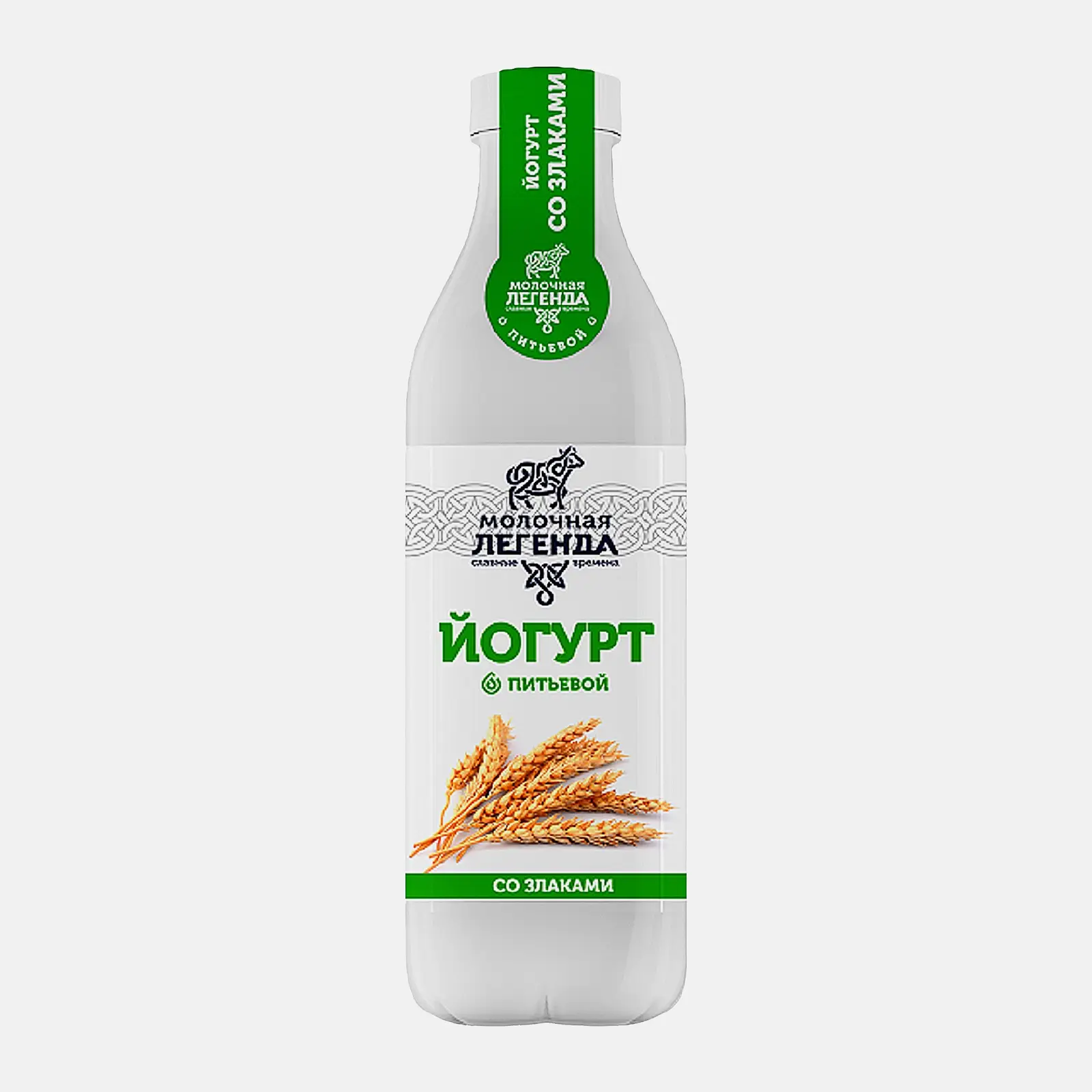 Йогурт Молочная легенда со злаками 0.9% 900г